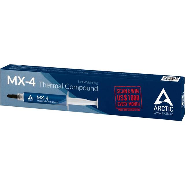 Arctic MX-4 Thermal Compound, 8g Syringe, 8.5W/mK