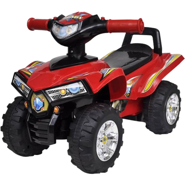 vidaXL Red Children's Ride-on Quad with Sound and Light