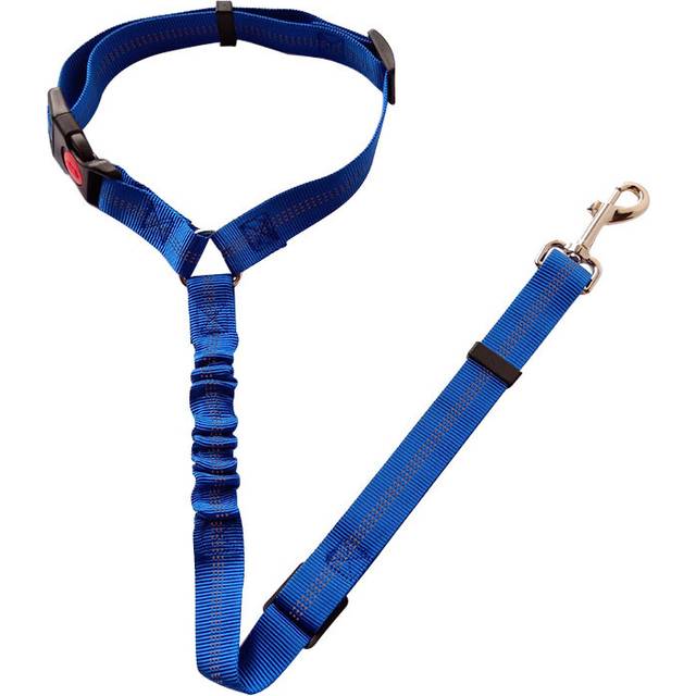 (StyleA, StyleBlue) Car Dog Safety Belt Seat Safety Rope Elastic Traction Rope Buffer Traction Belt
