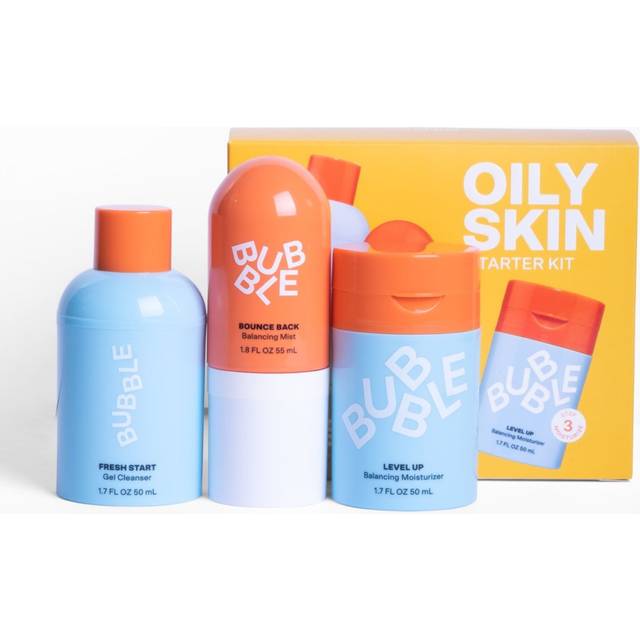 Bubble Skincare 3-Step Balancing Bundle  For Normal to Oily & Combo Skin  set of 3