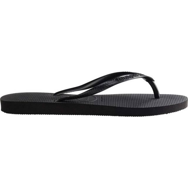 Havaianas Smal svart flip-flop, 10/11 UK barn, Svart