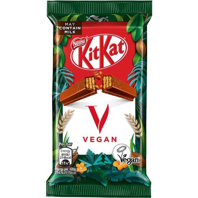 Kit Kat 4 Finger Milk Chocolate Vegan Biscuit Bar