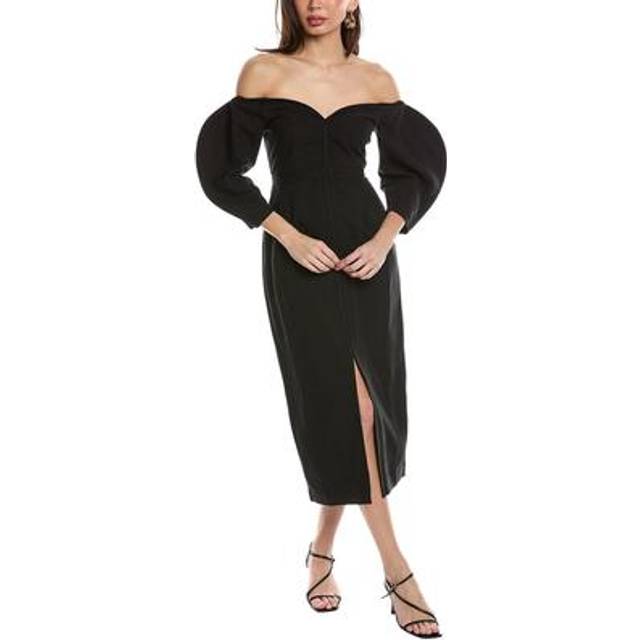Mara Hoffman Leonara Linen-Blend Midi Dress