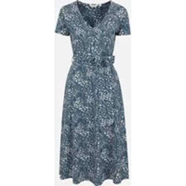 Mountain Warehouse Womens Santorini Wrap Midi Dress - Dark Blue - 12
