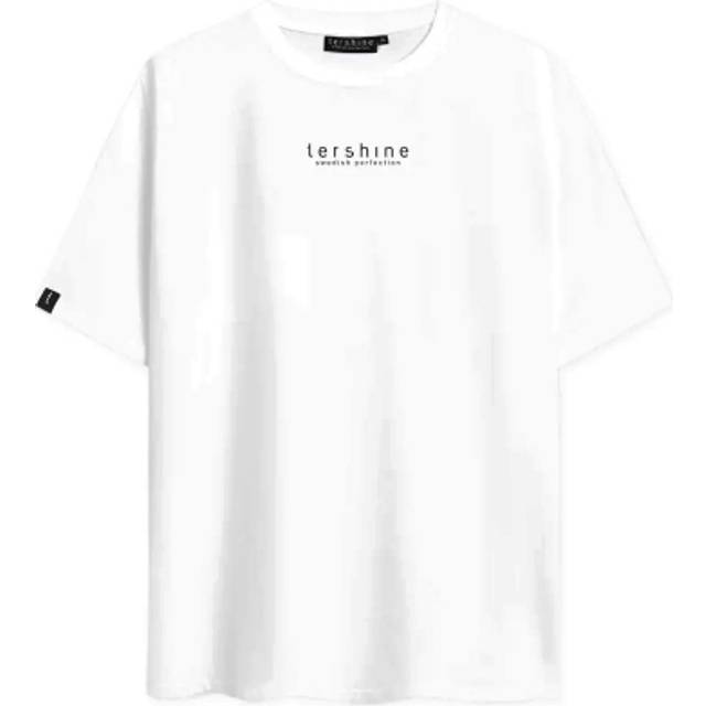 Tershine Oversized T-shirt, vit, medium