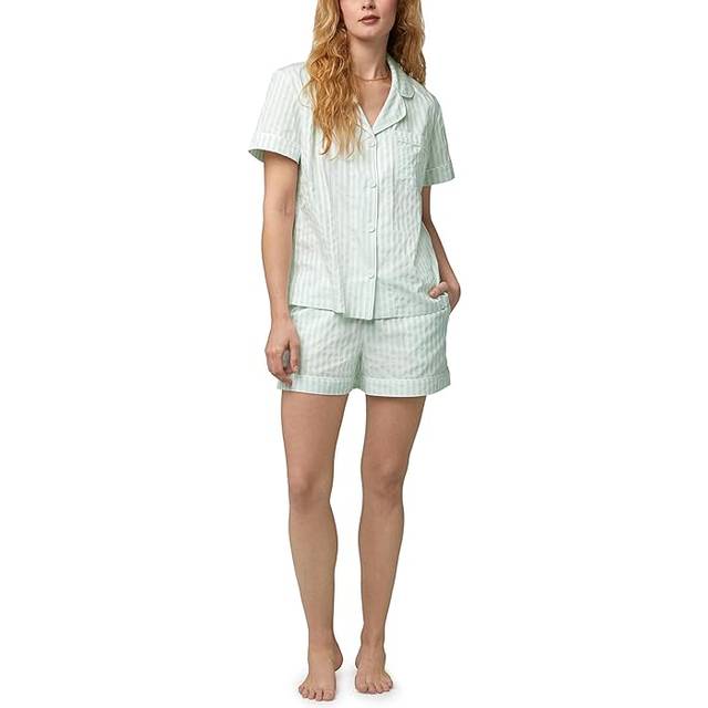 BedHead Pajamas Striped Cotton Short Pajamas Set