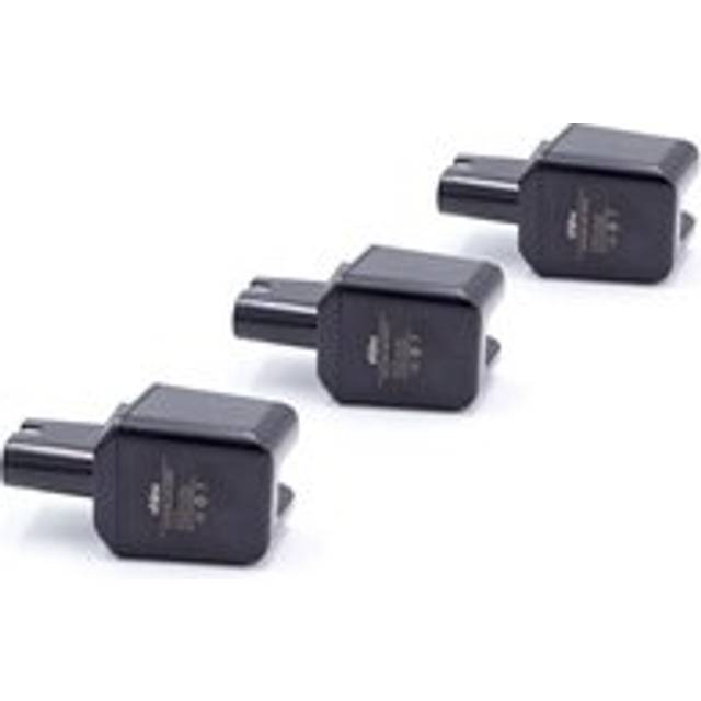 Vhbw - 3x Battery Replacement for Bosch 26073000002, 2 607 3000 002, 2 607 300 002, 2607300002 for Power Tools (3000 mAh, NiMH, 9.6 v)