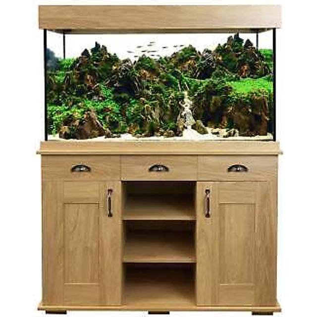 Fluval Shaker 252 Aquarium & Cabinet Set - Slate Grey
