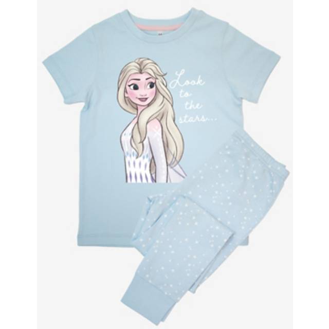 Frozen - Kids Light Look to The Stars Pyjamas - Light Blue - Age 4 Years
