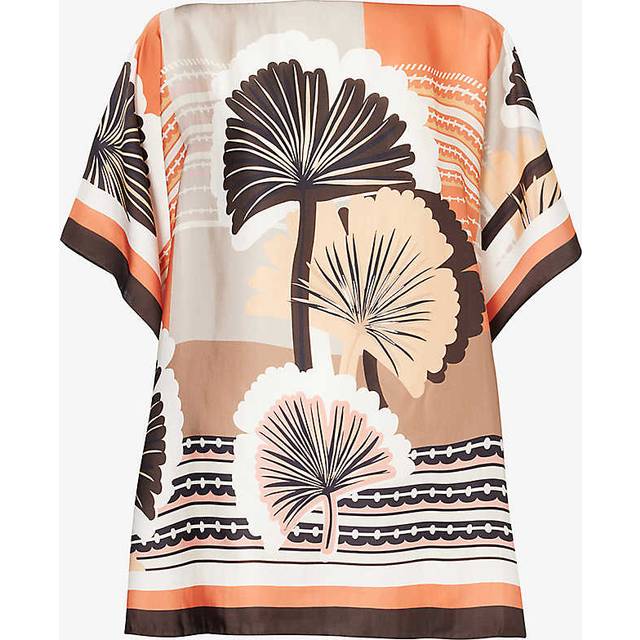 MAX MARA BEACHWEAR GINEPRO MULTICOLOR BLOUSE