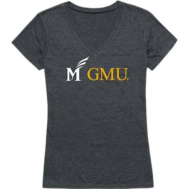 W Republic 529-221-HCH-01 George Mason University Women Institutional T-Shirt, Heather Charcoal - Small