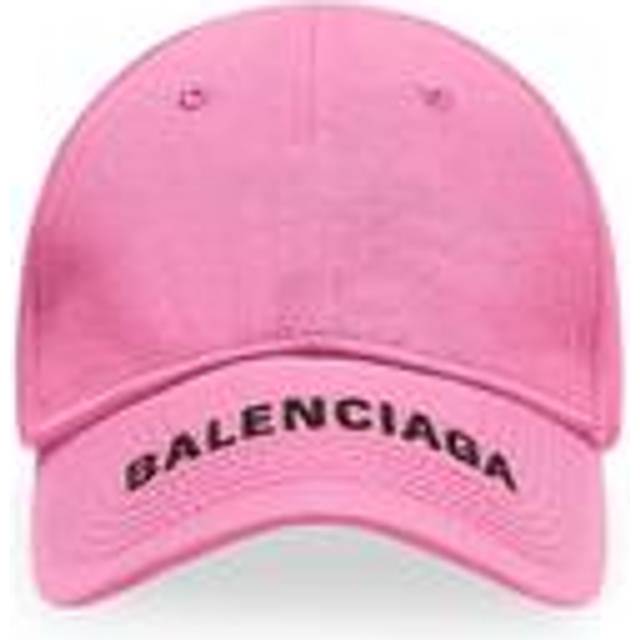 Balenciaga Logo Cap - Pink - Women's - - Organic Cotton
