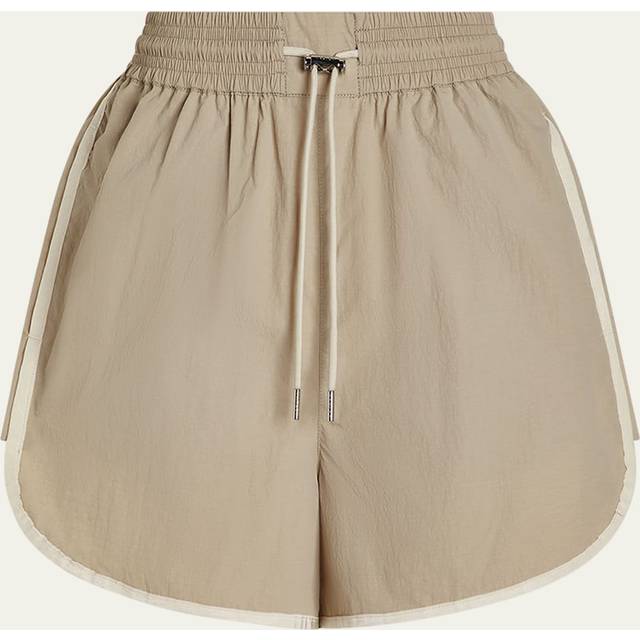 Varley Womens Cashmere Stone Harmon Relaxed-fit Shell Shorts L
