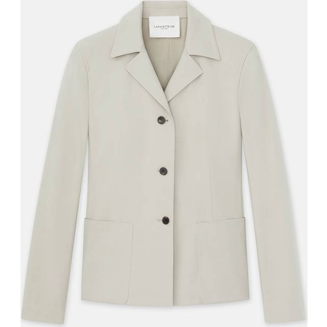 Notched-Lapel Techno Stretch Twill Jacket - KHAKI - 14