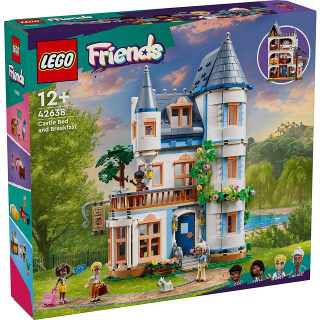 LEGO Friends - Castle Bed and Breakfast - Building & Construction for Babies - Fat Brain Toys