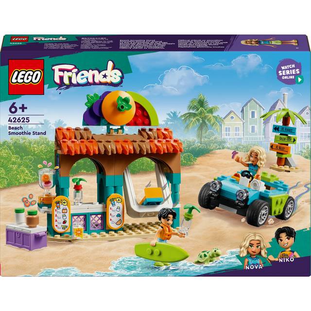 LEGO Friends - Beach Smoothie Stand - Building & Construction for Ages 6 to 11 - Fat Brain Toys