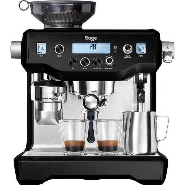 Sage Appliances the Dual Boiler Kaffeemaschine Espressomaschine, BES920BTR, Mattschwarz
