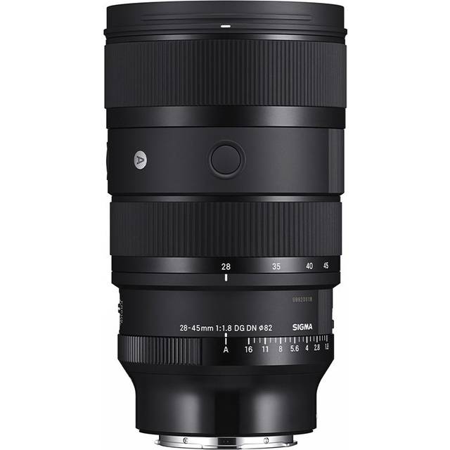 Sigma 28-45mm F1.8 Maximum Aperture DG DN Art Camera Lens with Internal Zoom (Sony E Mount)