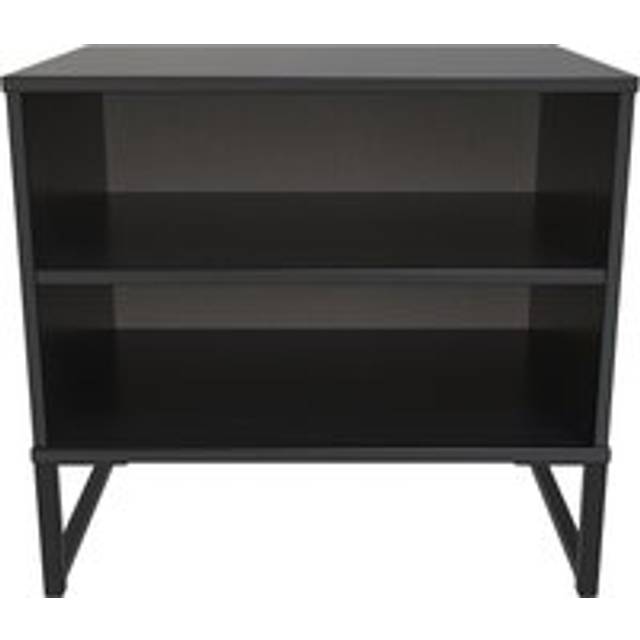 Madrid Double Open Unit (Ready Assembled) - Black - One Size
