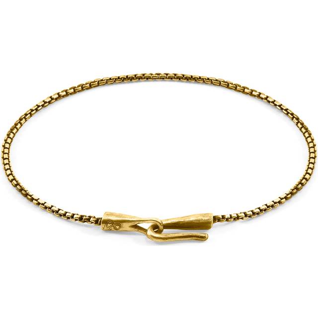 Moonraker Sail 9ct Yellow Gold Chain SKINNY Bracelet