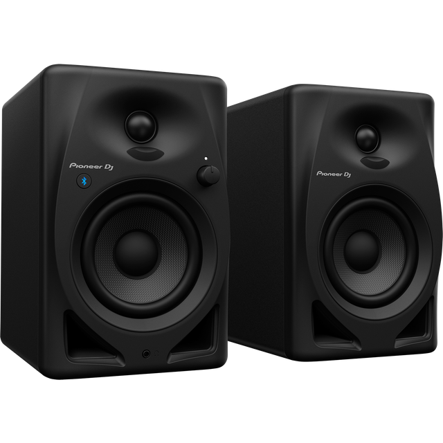 Pioneer DJ DM-40D-BT-W 4-Inch Desktop Monitor Speakers with Bluetooth Connectivity (Pair, White)