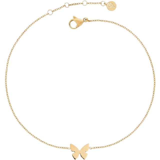 Edblad Papillon anklet gold Accessoarer