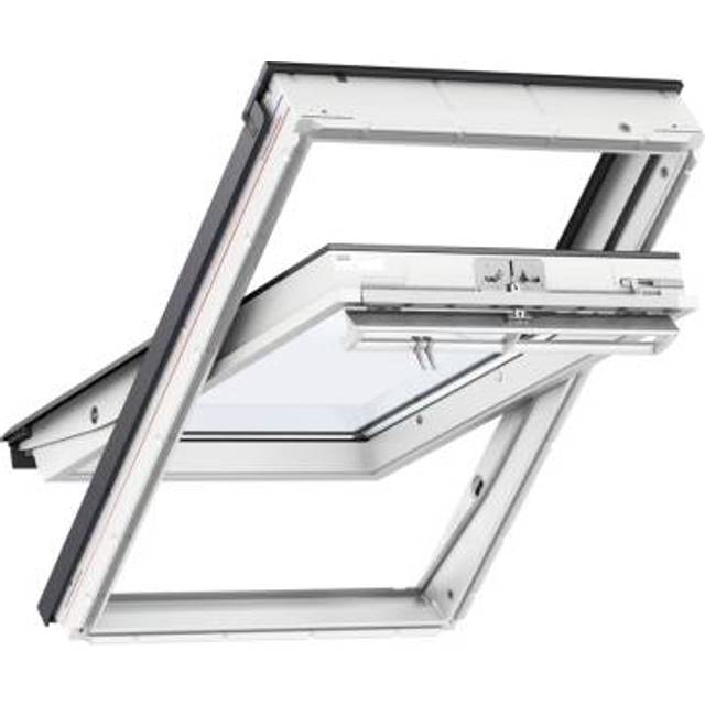 Velux Whitepaint Centre Pivot Window Gglck04 2070 55 X 98Mm Pefc