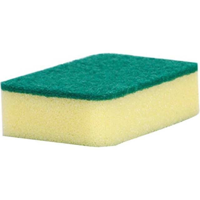 Round Corner Sponge Double Sided Bathtub Scrubber Kitchen DishWash Brush Cleaning Tool Double Sided Cleaning Sponge Brush Double