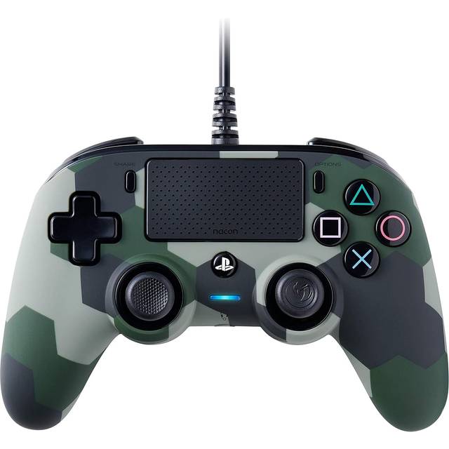 Nacon Wired Compact Controller for PlayStationÂ® 4 - Camo