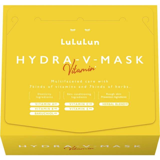 Lululun Hydra V-mask Vitamin Sheet Mask 28-pak