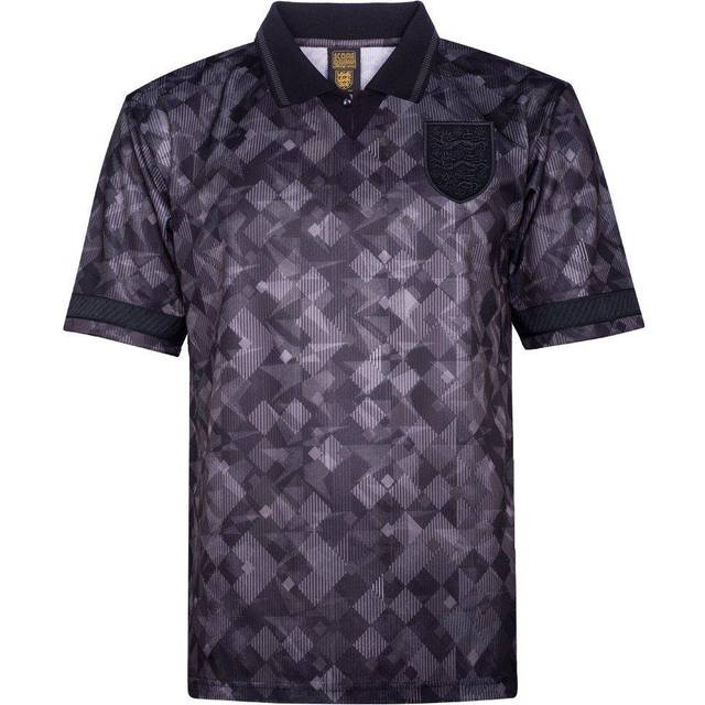 blackout shirt england 1990 score draw