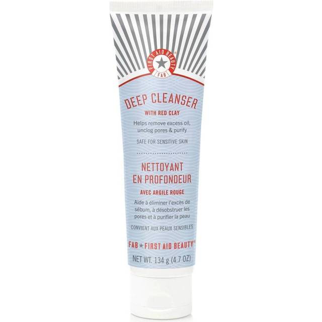First Aid Beauty Pure Skin Deep Cleanser with Red Clay 4.7 oz.