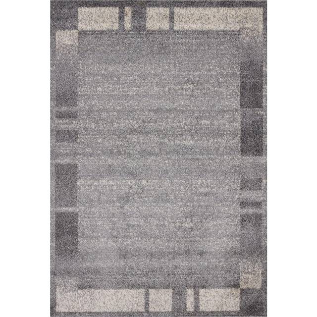 Ephesus Collection Modern Rugs Grey Cream- 7438GC - 120cm x 170cm