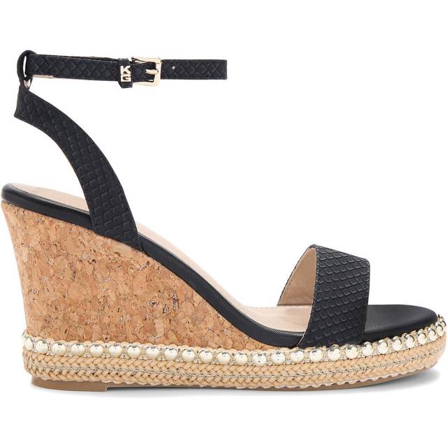 KG Kurt Geiger Darling Embossed Wedge Heel Espadrilles