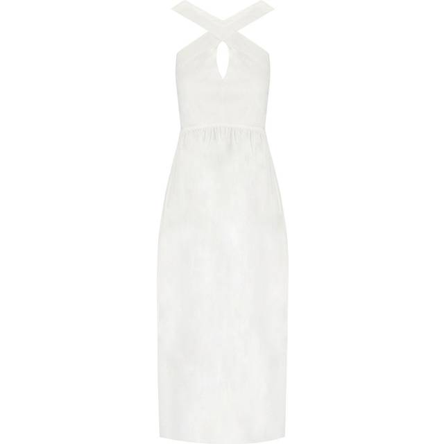 MAX MARA BEACHWEAR STELVIO WHITE DRESS