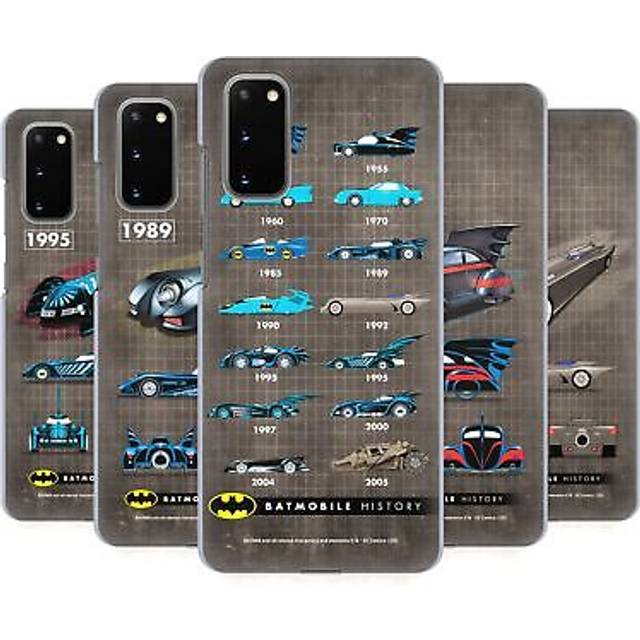 Official batman dc comics batmobile history hard back case for samsung phones 1