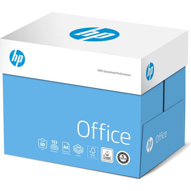 HP Office A4 Printer Paper 80 gsm Smooth White 500 Sheets