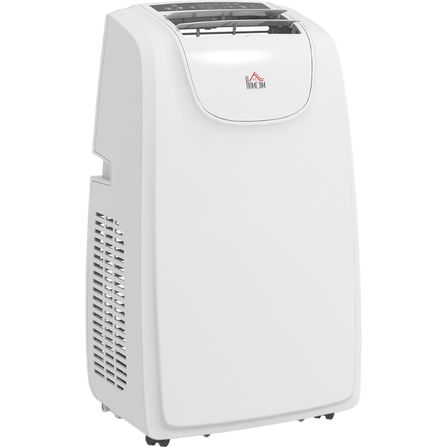 Homcom 12,000 Btu Portable Air Conditioner W/ Quiet Mode, White