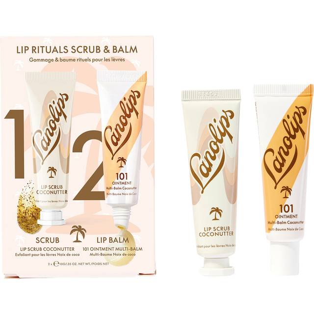 Lanolips Lip Rituals Scrub and Balm Coconutter