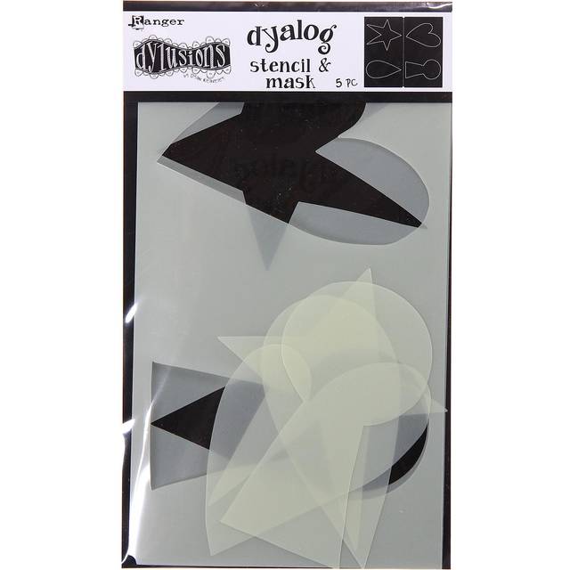 Dyan Reaveley's Dylusions Dyalog Stencil-Mask It DYS687-79965
