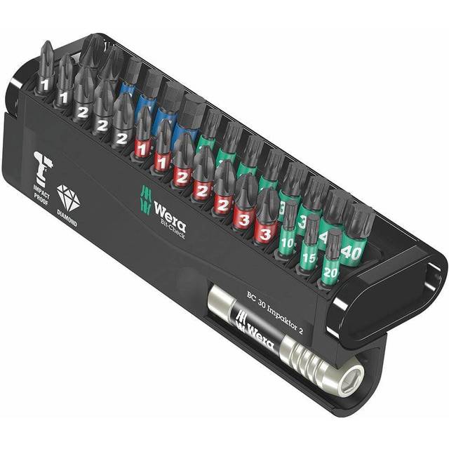 Wera 05057697001 Bit-Check 30 Impaktor 2, 30 pc