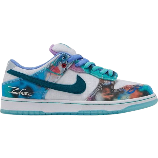 Nike Futura Laboratories x Dunk Low SB M - Bleached Aqua