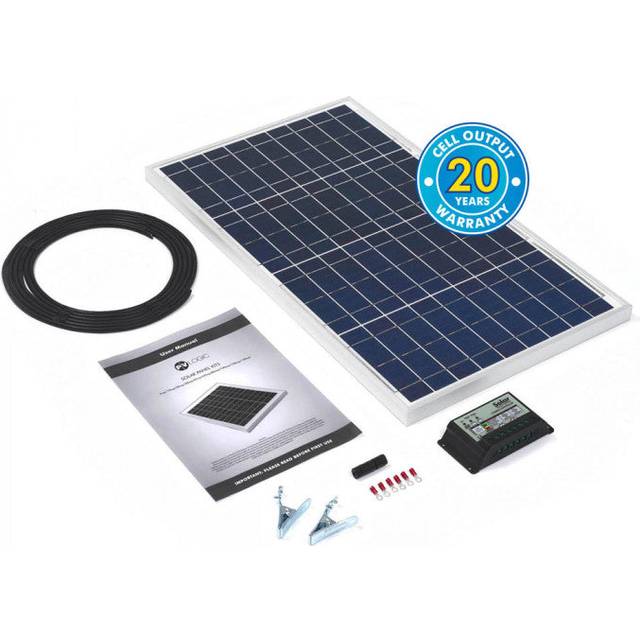 PV Logic 30wp Solar Panel Kit & 10Ah Charge Controller