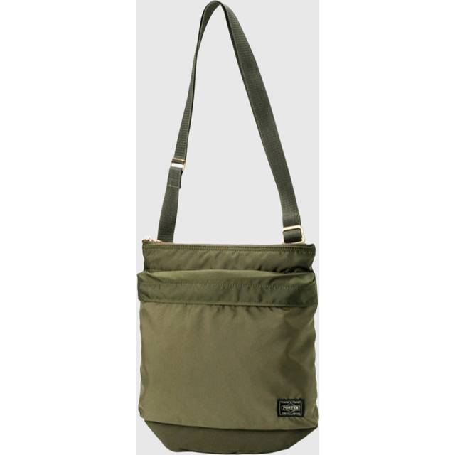 Porter Force Vertical Shoulder Bag (Olive Drab)
