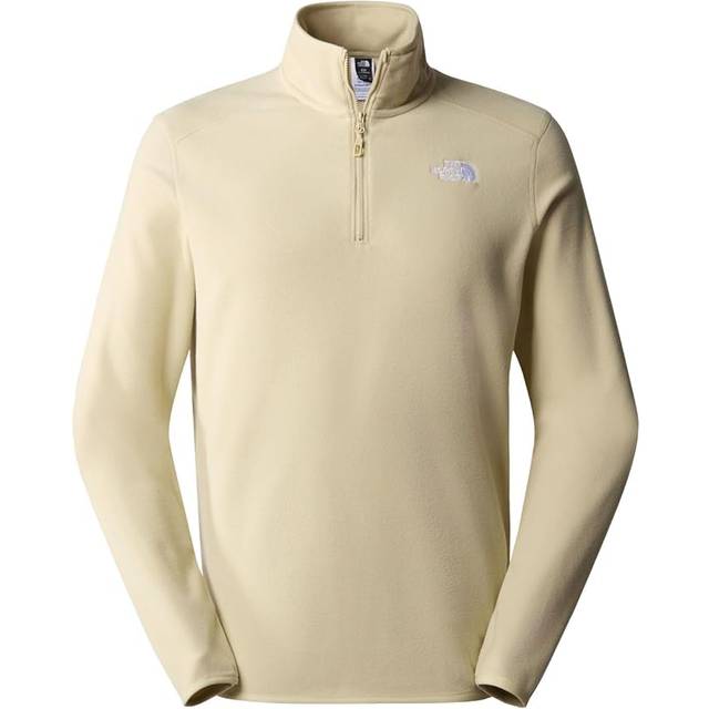 The North Face - 100 Glacier 1/4 Zip - Fleece jumper size XL, sand