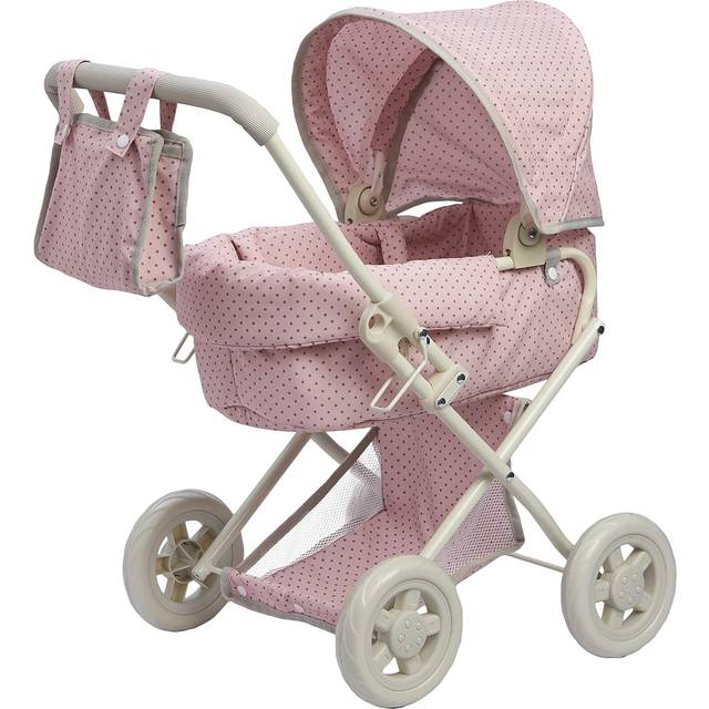 Dockvagn babydockvagn barnvagn docktillbehör Olivia's World OL-0003