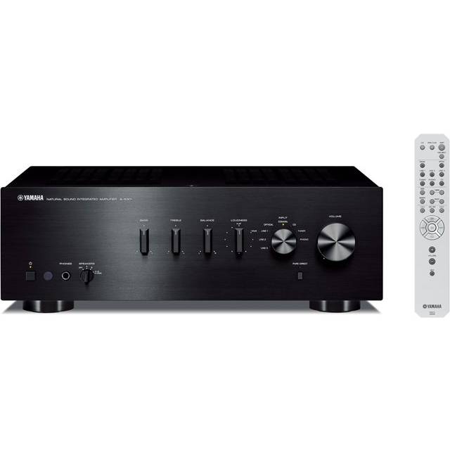 Yamaha A-S301 II stereoförstärkare, silver Returexemplar