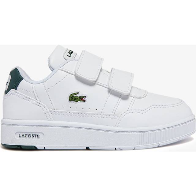 Lacoste Boys Boy's Infants T-Clip Trainers in White Green - Size UK 5 Infant