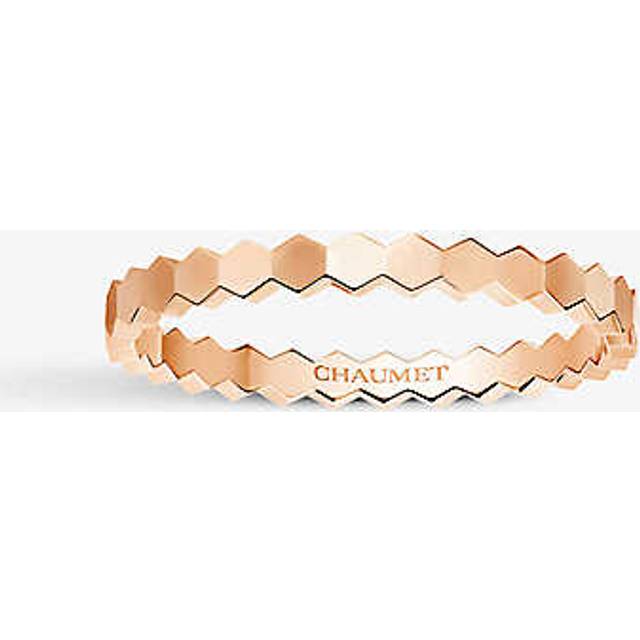 Chaumet Womens Pink Gold Bee My Love 18ct Rose-gold Ring 58mm - PINK GOLD