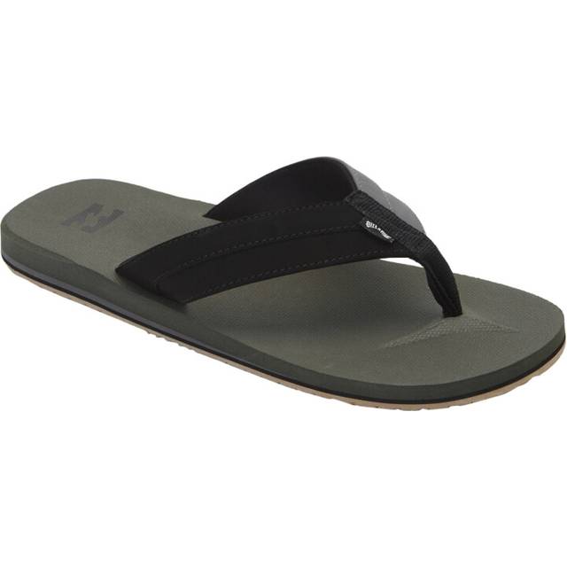 Men's Billabong Mens All Day Impact Flip Flops - Grey/Silver - Size: 10